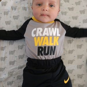 Nike onesie and pants set